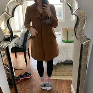 Coach tan vintage peacoat. Size medium